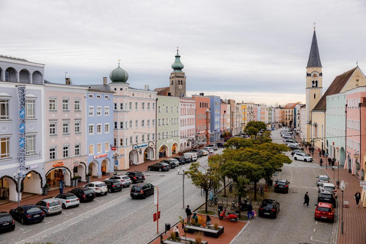 Highlight Am Stadtplatz Muehldorf - C4S Come4Stay - 2 Zimmer Wohnung I Bis Zu 5 Gaeste Zewnętrze zdjęcie